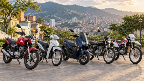 15 motos populares en Sudamérica en 2026: características y diferencias para el uso diario