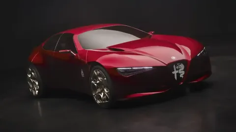 Alfa Romeo Cuorerosso Resmen Tanıtıldı! 2.9 V6 Hibrit Motor İhtimali Açıklandı