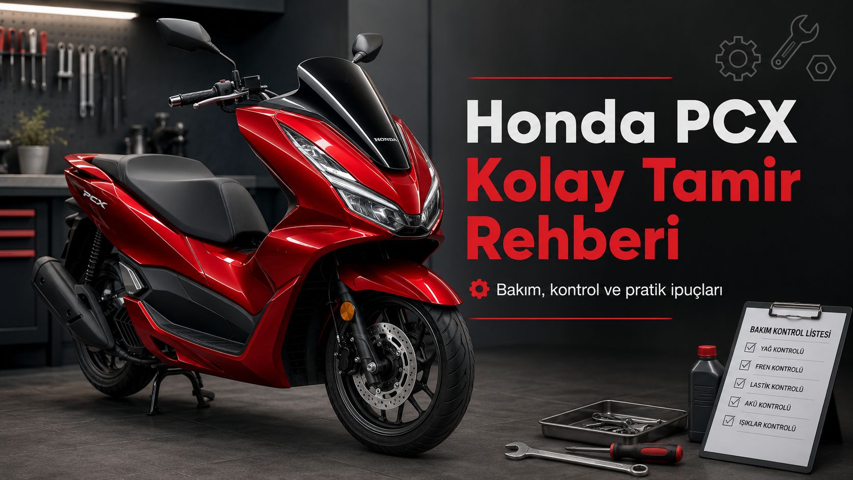 Honda PCX Bakım Rehberi: PCX Sahiplerinin Bilmesi Gereken Temel Kontroller