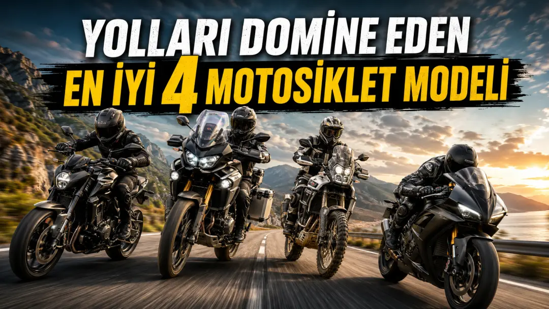 Yolları Domine Eden En İyi 4 Motosiklet Modeli