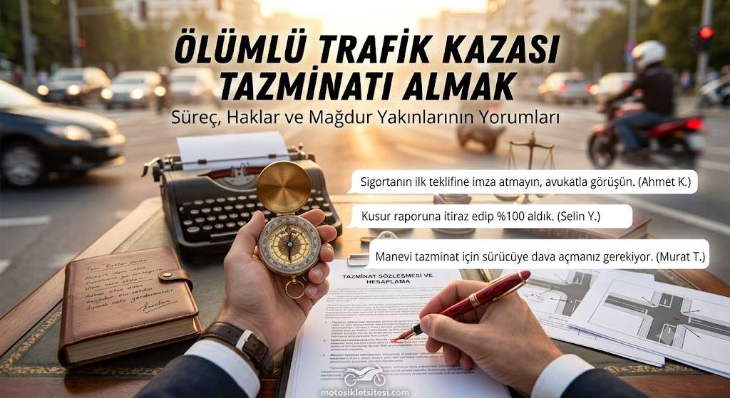 Ölümlü Trafik Kazası Tazminatı Nasıl Alınır?