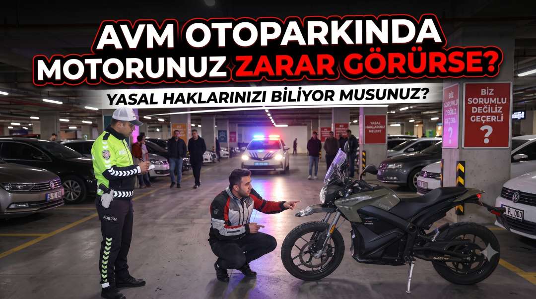 AVM Otoparkında Motora Çarptılar: Yasal Haklarınız Neler?