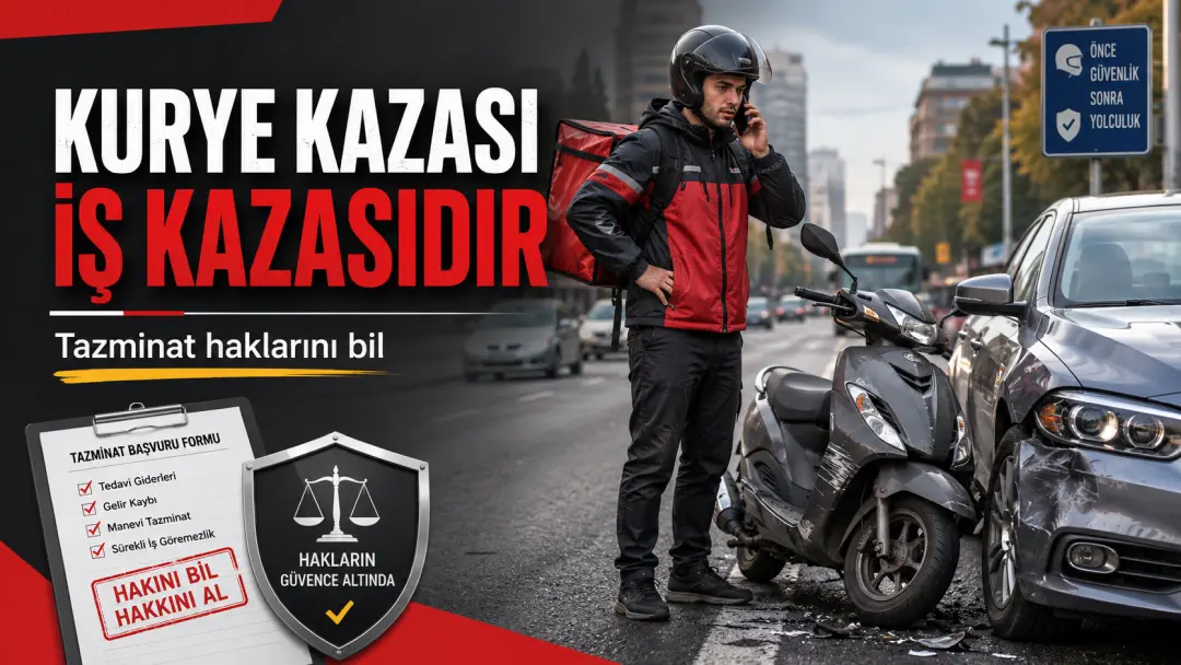 Kurye Kazası Sadece Trafik Kazası Değildir: Aynı Zamanda İş Kazasıdır