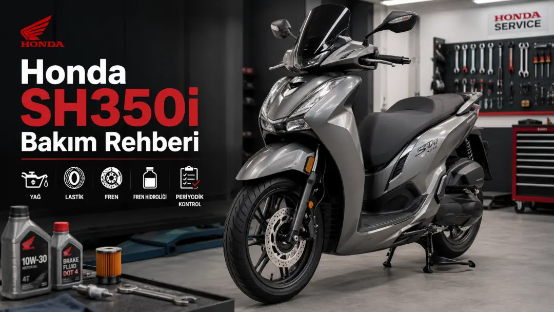 Honda SH350i Bakım Rehberi