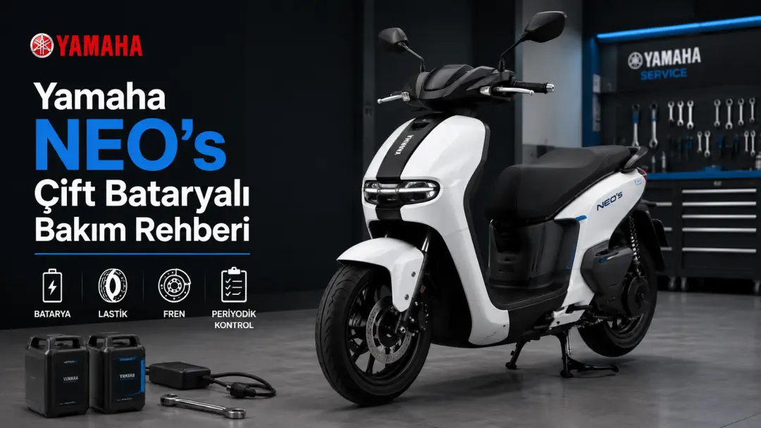 Yamaha NEO’s Çift Bataryalı Bakım Rehberi