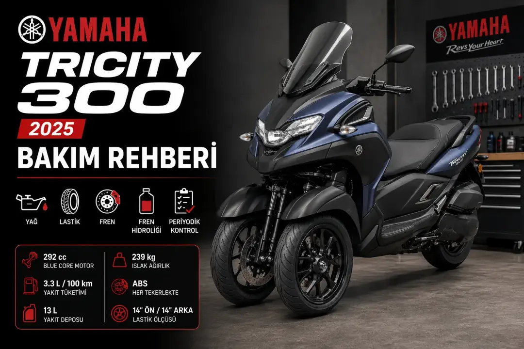 Yamaha Tricity 300 Bakım Rehberi