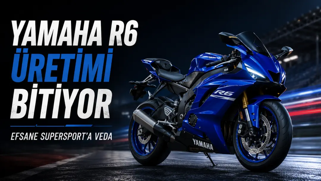 Yamaha R6 için yolun sonu
