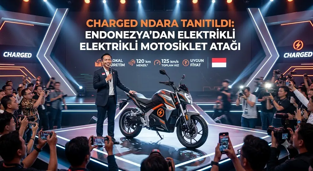 Charged Ndara Tanıtıldı: Endonezya’dan Elektrikli Motosiklet Atağı