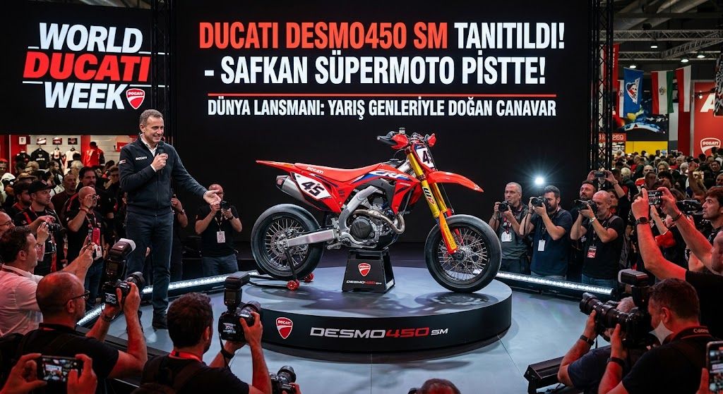 Ducati’den Pistleri Sallayacak Bomba: Desmo450 SM