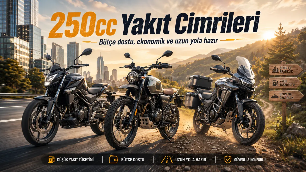 Yakıt Cimrileri Podyumda: 250cc Segmentinin En Az Yakan Motosikletleri