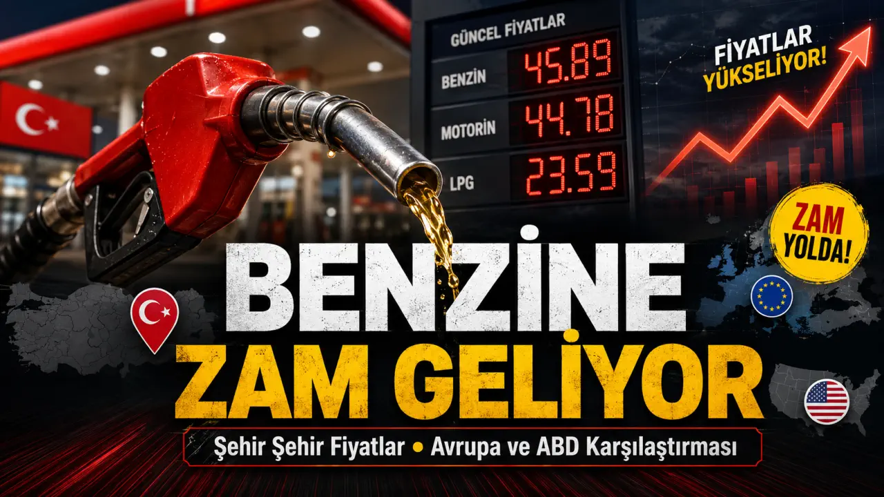Benzine Bir Zam Daha Geliyor