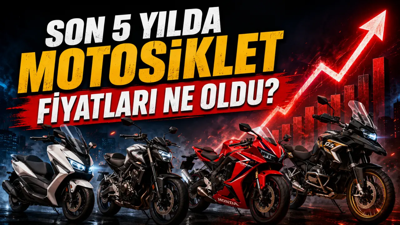 Son 5 Yılda Motosiklet Fiyatları Ne Oldu? 10 Popüler Modelin 2021-2026 Fiyat Karşılaştırması