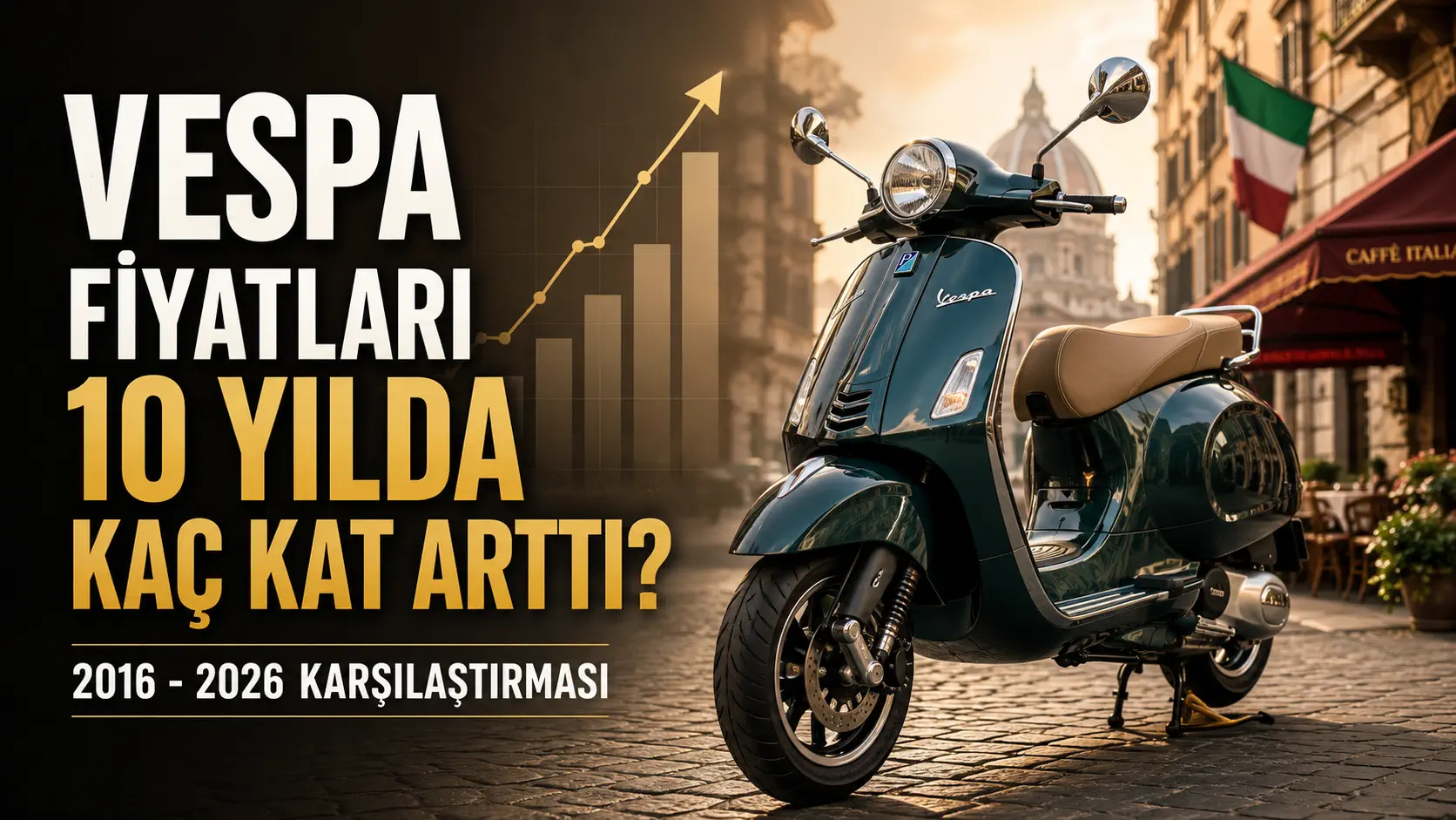 Vespa Fiyatları 10 Yılda Kaç Kat Arttı?