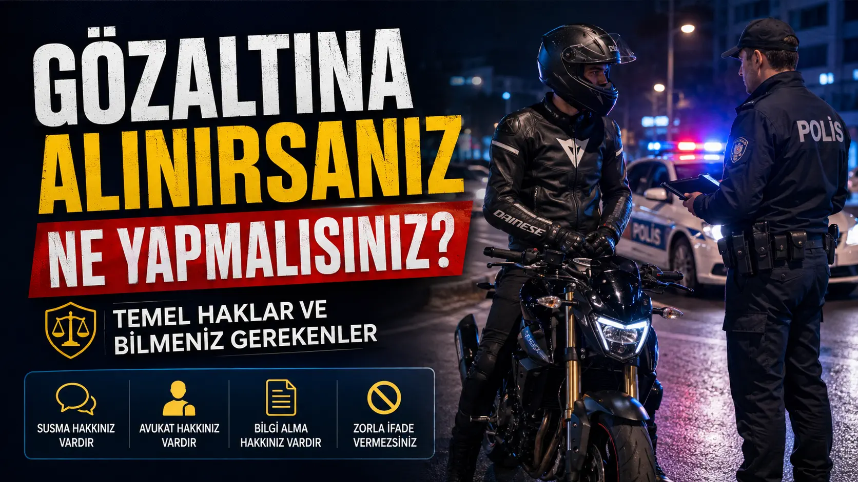 Gözaltına Alınırsanız Ne Yapmalısınız?