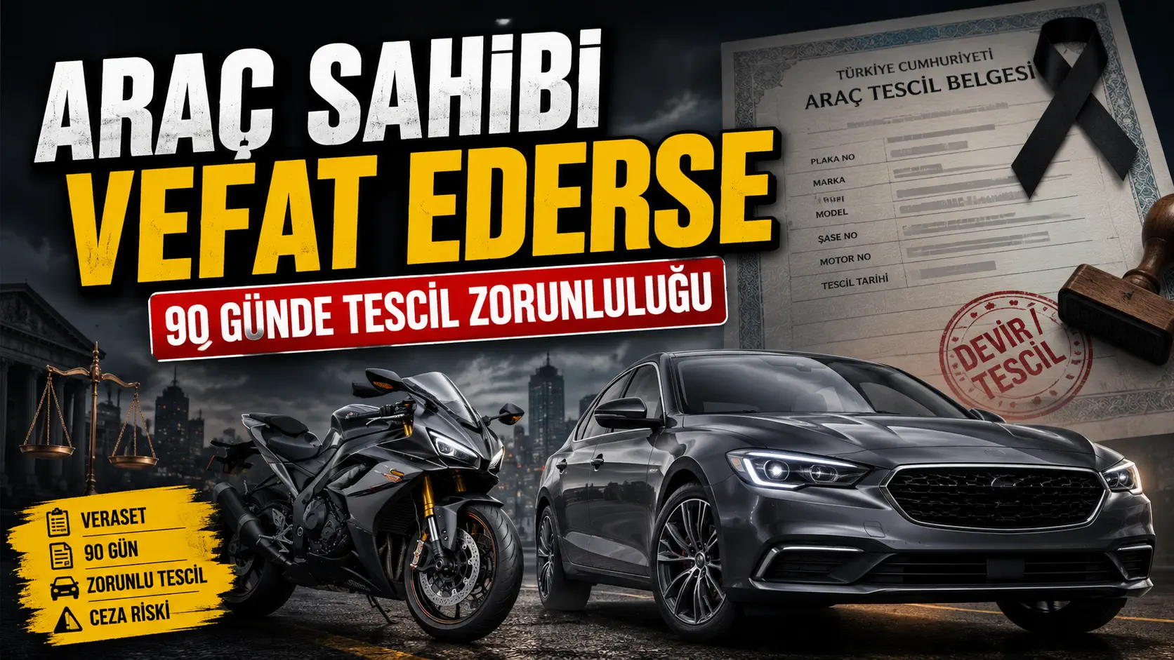 Araç Sahibi Vefat Ederse Ne Olacak?