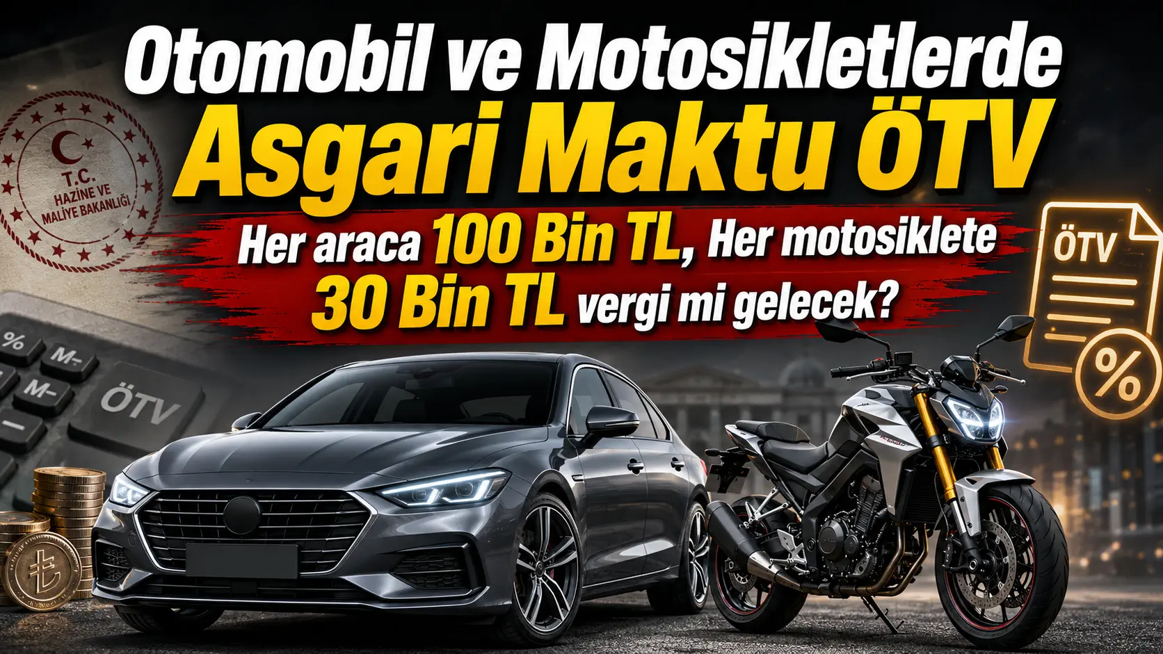 Otomobil ve Motosikletlerde “Asgari Maktu ÖTV” Dönemi