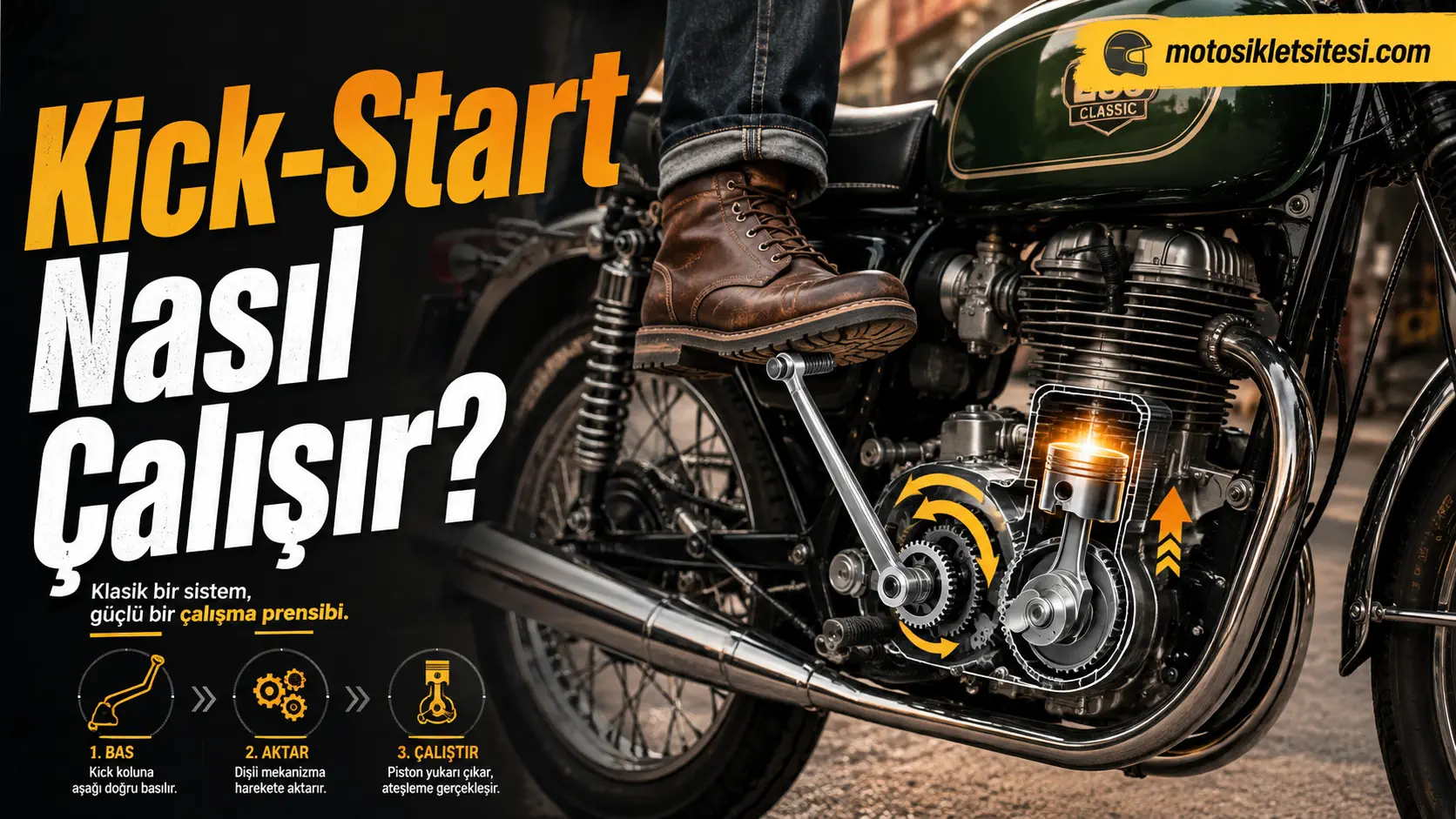 Kick-Start Mekanizması Nasıl Çalışır?