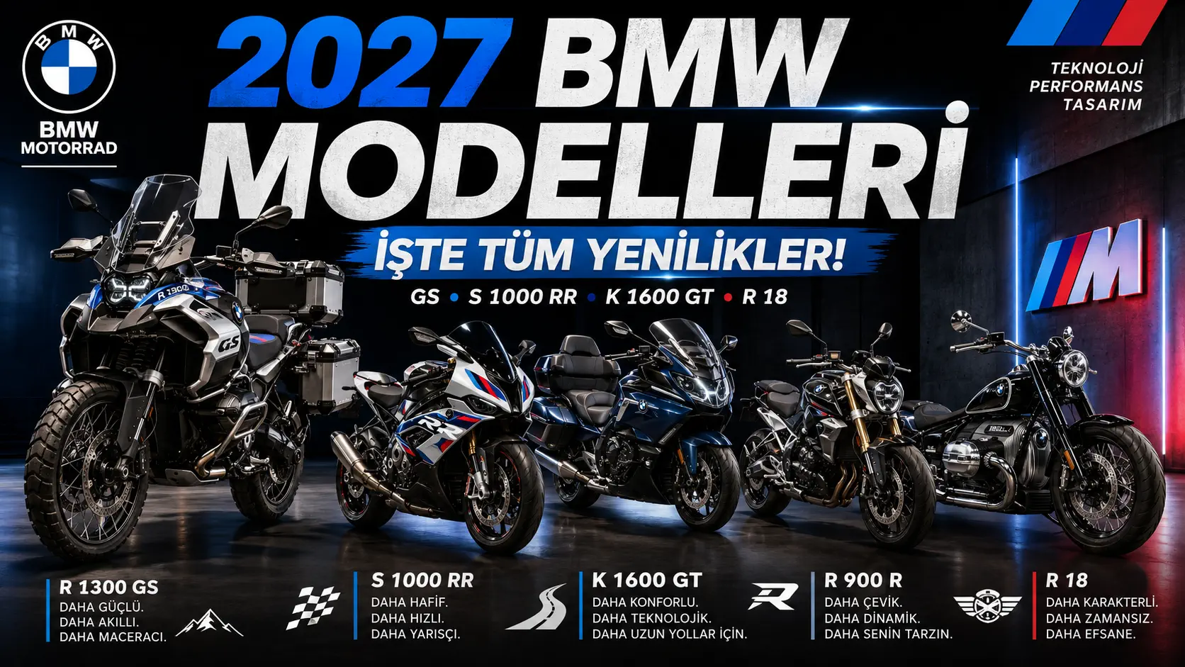 BMW Motorrad 2027 Model Serisi Tanıtıldı: İşte Tüm Yenilikler