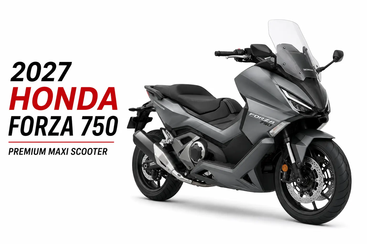 2027 Honda Forza 750 Tanıtıldı!