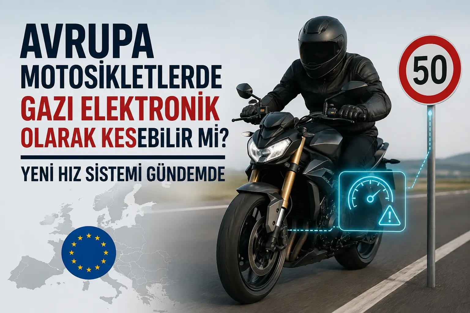 Avrupa Motosikletlerde Gazı Elektronik Olarak Kesebilir mi?