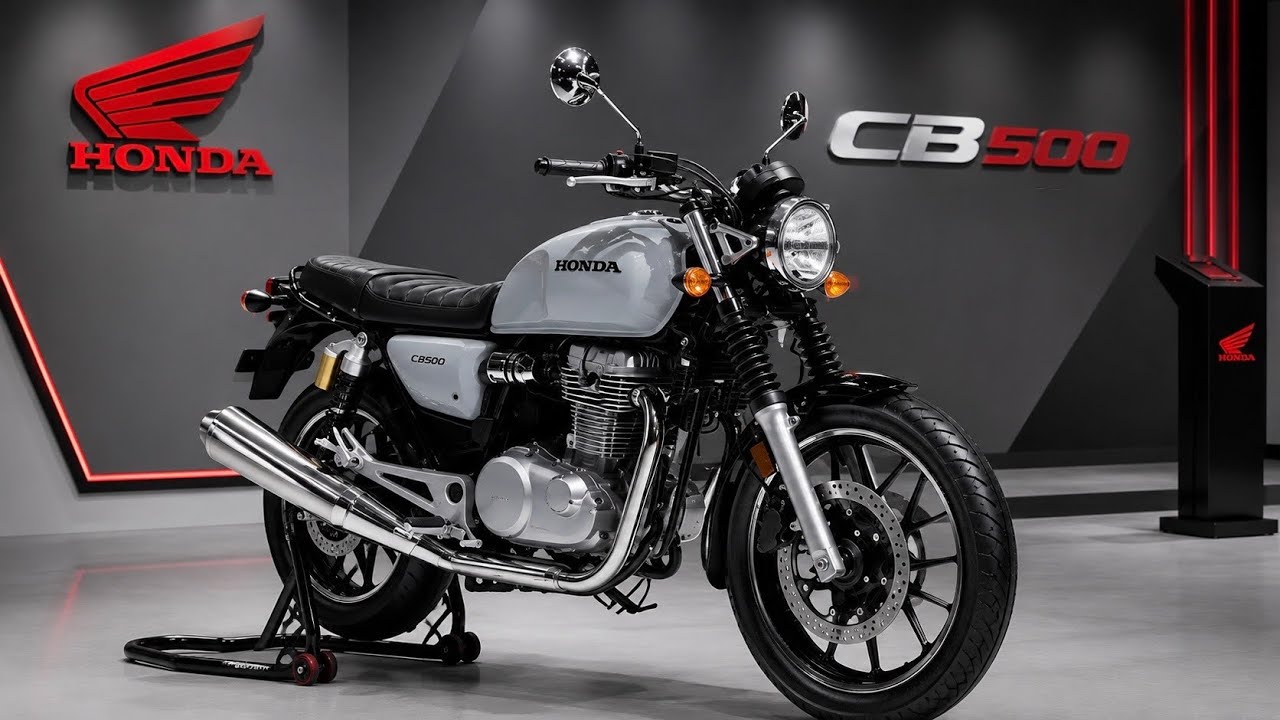 Honda CB500 Ortaya Çıktı! Avrupa’ya GB500 Olarak Gelebilir
