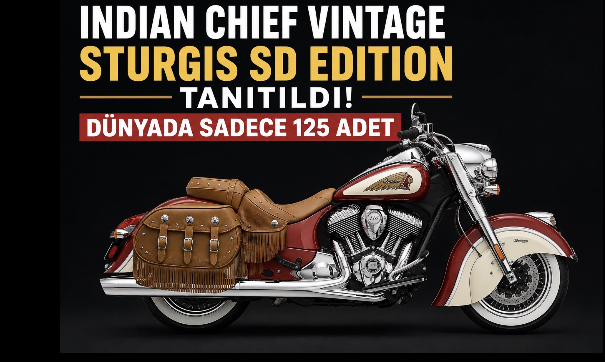 Indian 125. Yılına Özel Chief Vintage Tanıttı: Sadece 125 Adet
