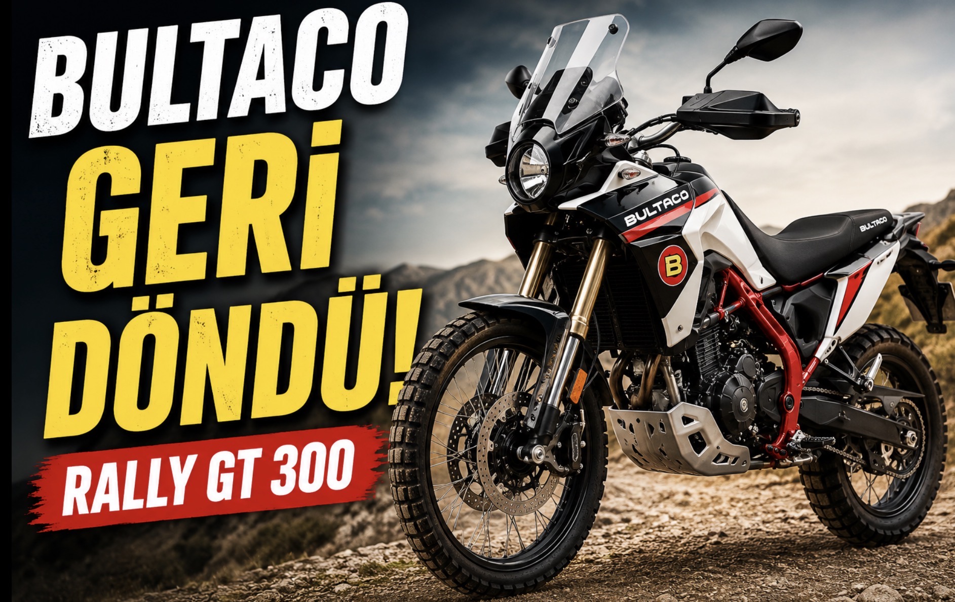 Bultaco Geri Dönüyor! Yeni Rally GT 300 ile Efsane Marka Yeniden Yollara Çıkıyor