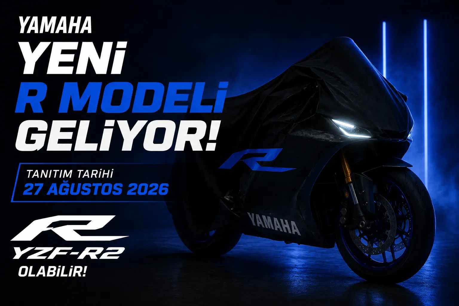 Yamaha’dan Yeni R Modeli Geliyor! 27 Ağustos’ta YZF-R2 Tanıtılabilir
