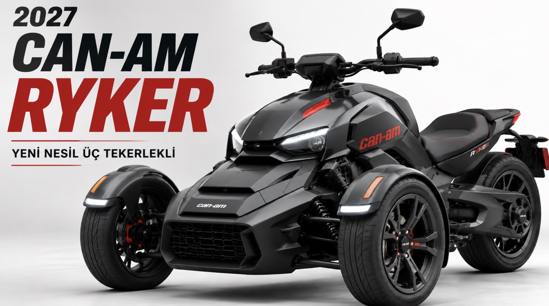 2027 Can-Am Ryker Baştan Aşağı Yenilendi: Artık 3 Silindirli!