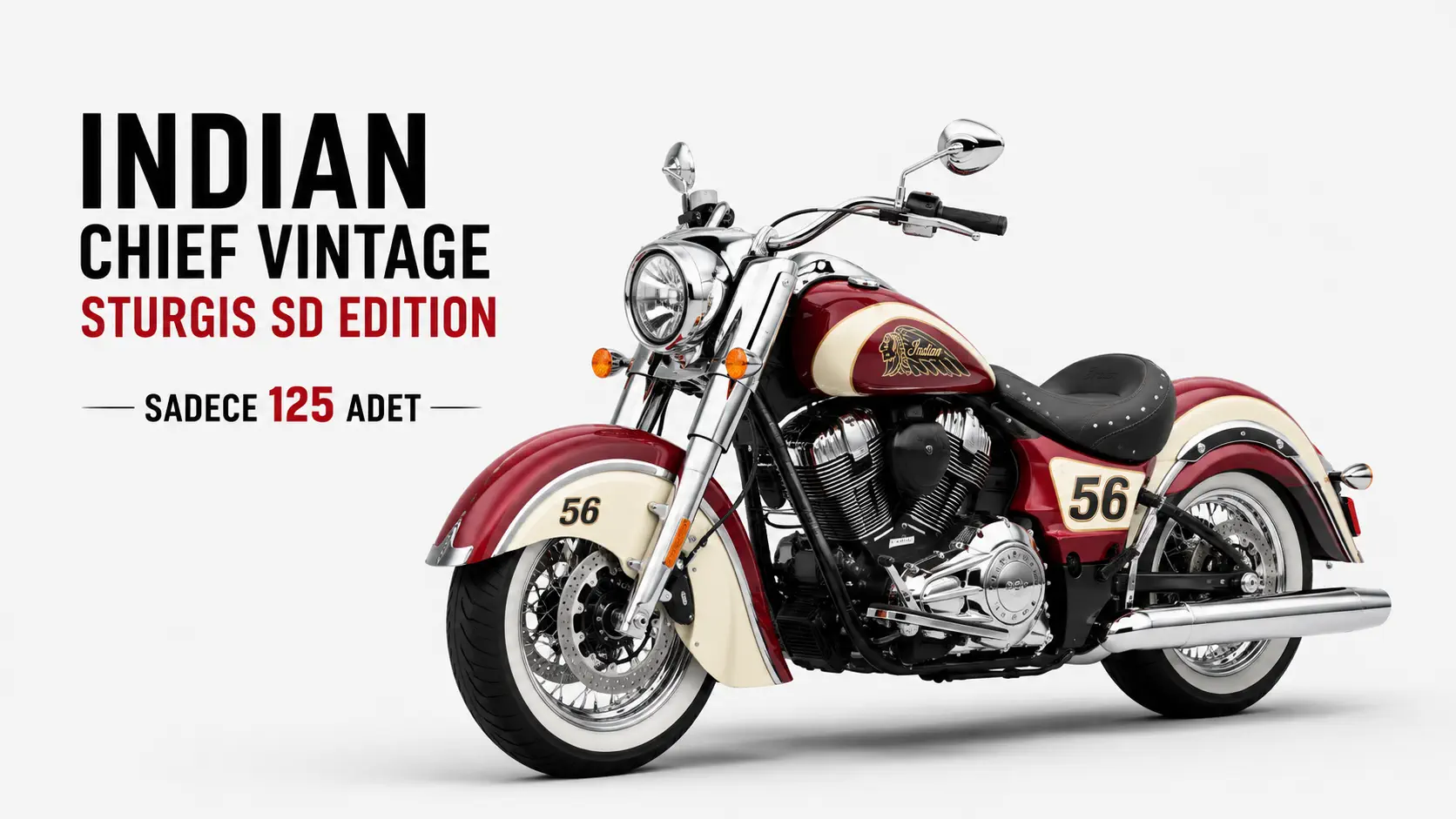 Indian’dan Dünyada Sadece 125 Adet: Chief Vintage Sturgis SD Edition Satışa Çıktı