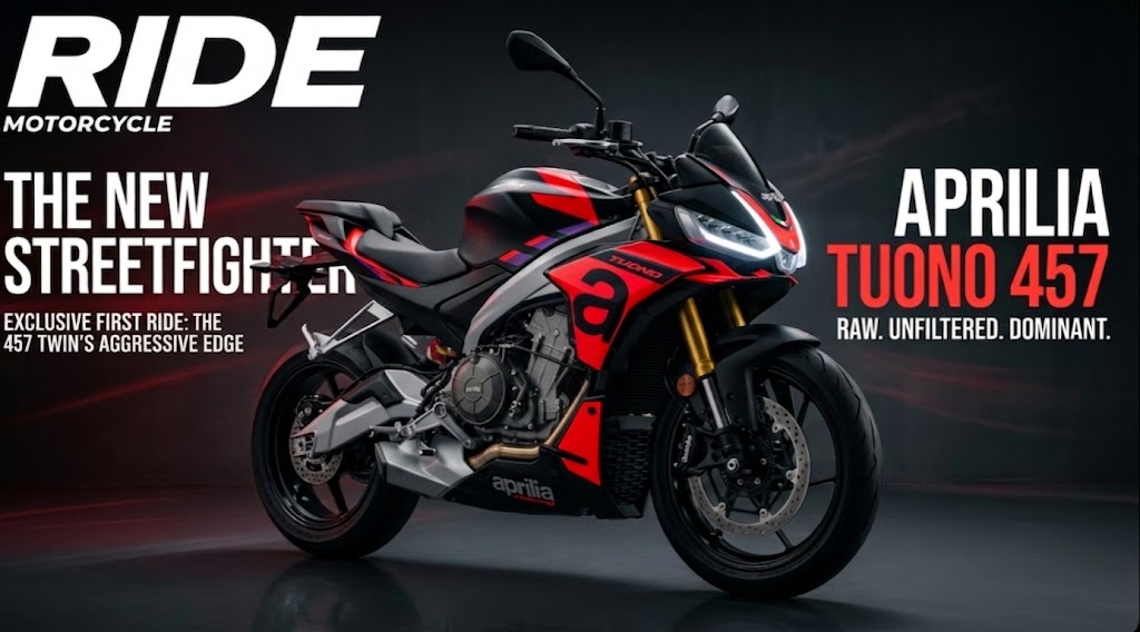 Yeni Aprilia Tuono 457 Tanıtıldı: Teknik Detaylar ve RS 457 Karşılaştırması