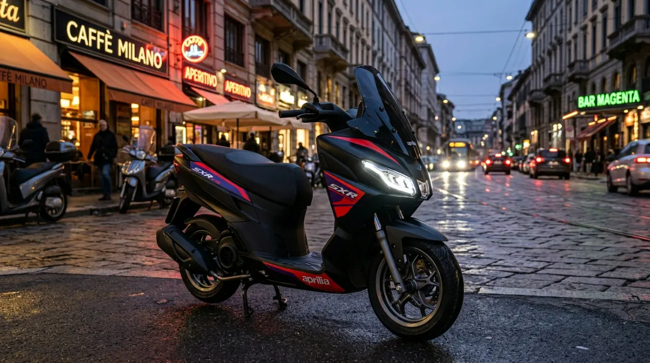 Yeni Aprilia SXR 175 Geliyor! Az Kaldı