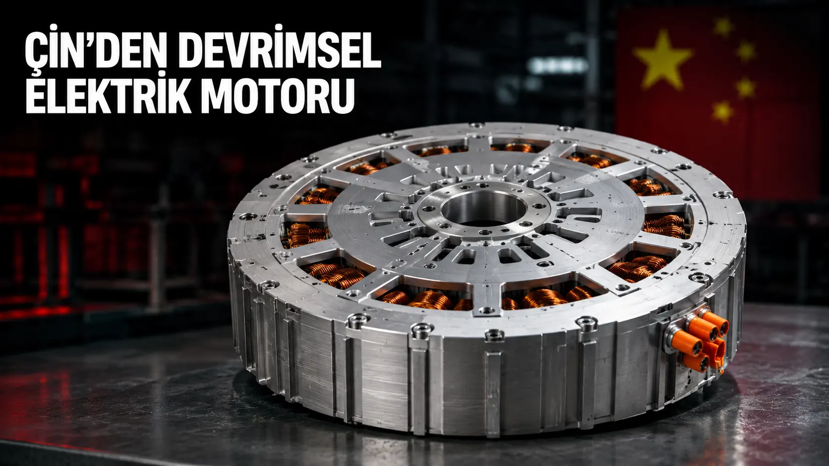 Çin’den Elektrikli Araçlarda Dengeleri Değiştirecek Eksenel Akı Motoru