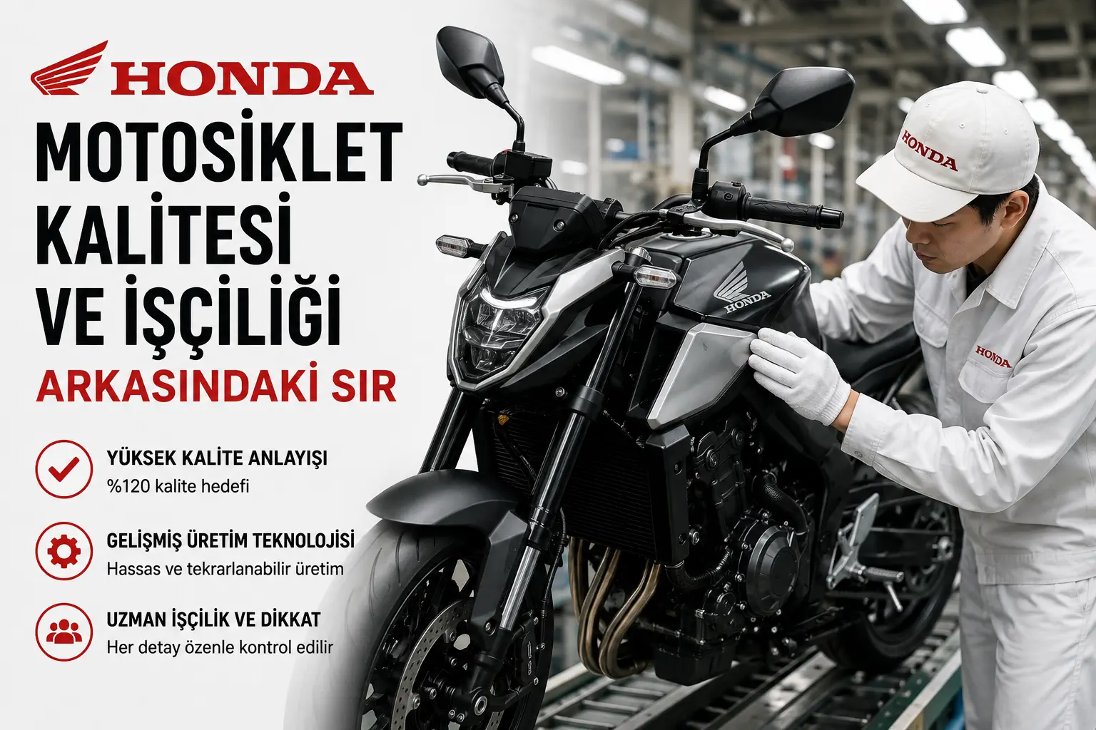 Honda Motosikletlerinin Kalitesinin Arkasındaki Sır Ne? Japonlar Bunu Nasıl Yapıyor?