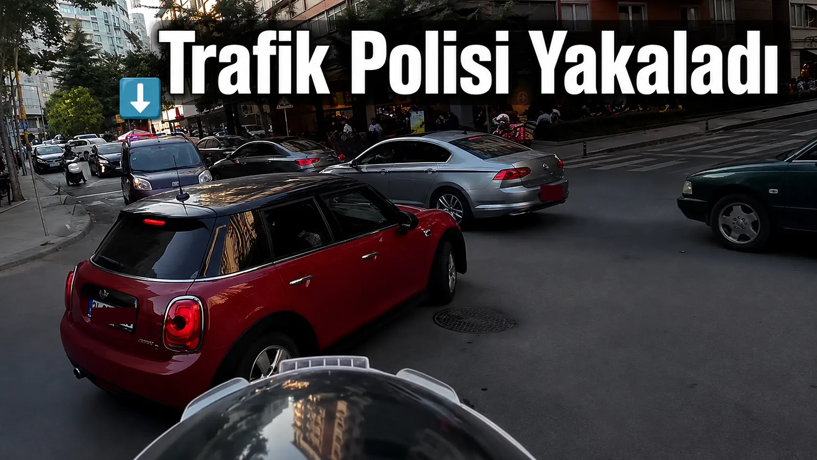 Ters yönden gelenleri tek tek belirledi