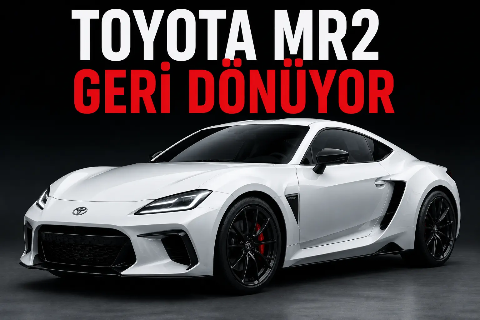 Toyota MR2 Geri Dönüyor