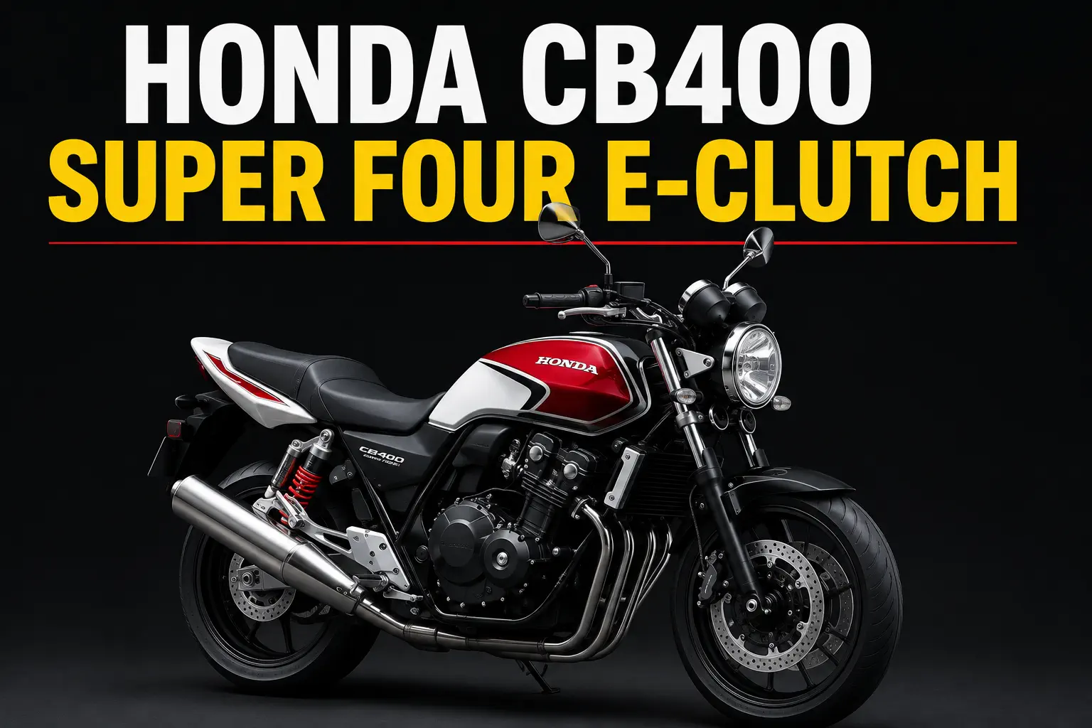Honda CB400 SUPER FOUR’un Sırrını Açıkladı: 14 Kg Hafifledi, Motor Baştan Geliştirildi