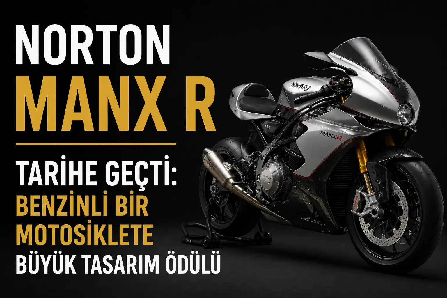 Norton Manx R Tarihe Geçti: IDEA 2026 Tasarım Ödülünü Kazandı