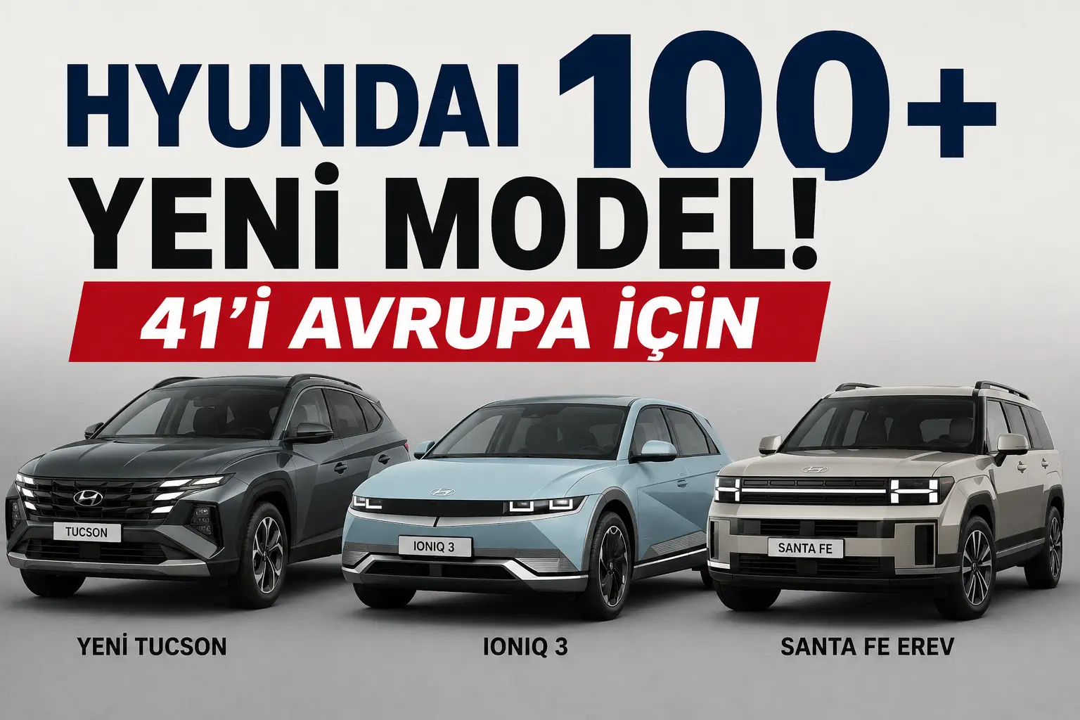 Hyundai’den Büyük Model Atağı: 2030’a Kadar 100’den Fazla Yeni Otomobil Geliyor