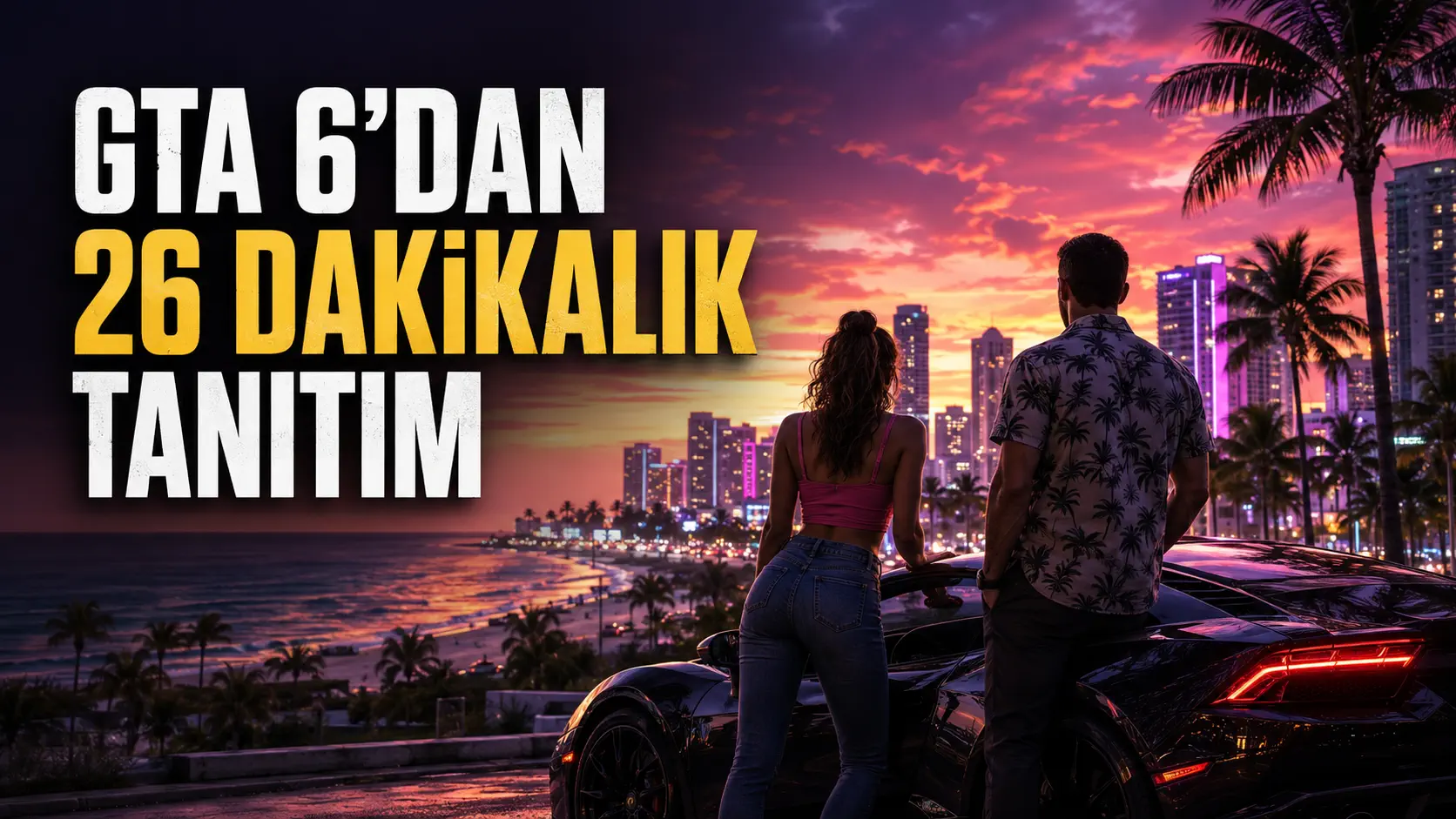 GTA 6’dan 26 Dakikalık Dev Tanıtım: Oynanış İlk Kez Bu Kadar Net Gösterildi