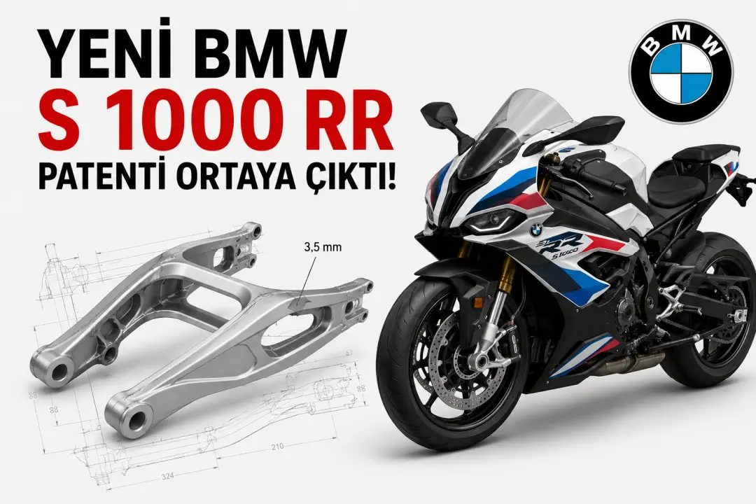BMW Yeni S 1000 RR İçin Çok Daha Hafif Salıncak Hazırlıyor: Patent Ortaya Çıktı