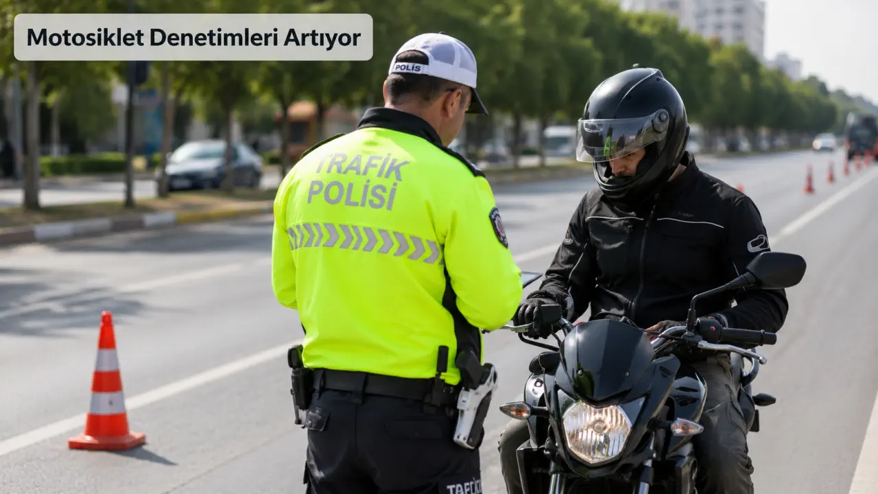 Motosiklet Denetimlerinde Yeni Dönem: Sivil Ekipler de Sahada Olacak, Kontroller Artacak