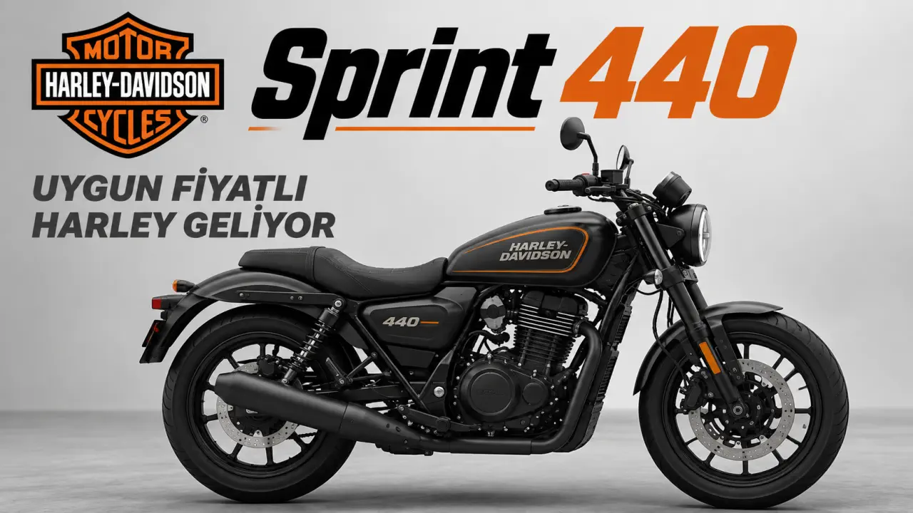 Harley-Davidson Sprint 440 Geliyor