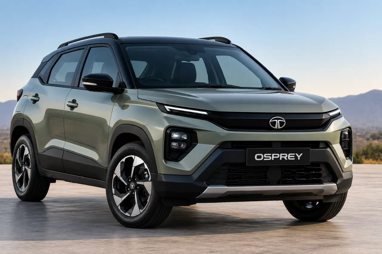 Tata Osprey Satışa Çıktı: 120 PS Turbo Motor, 6 Hava Yastığı ve 360 Derece Kamera