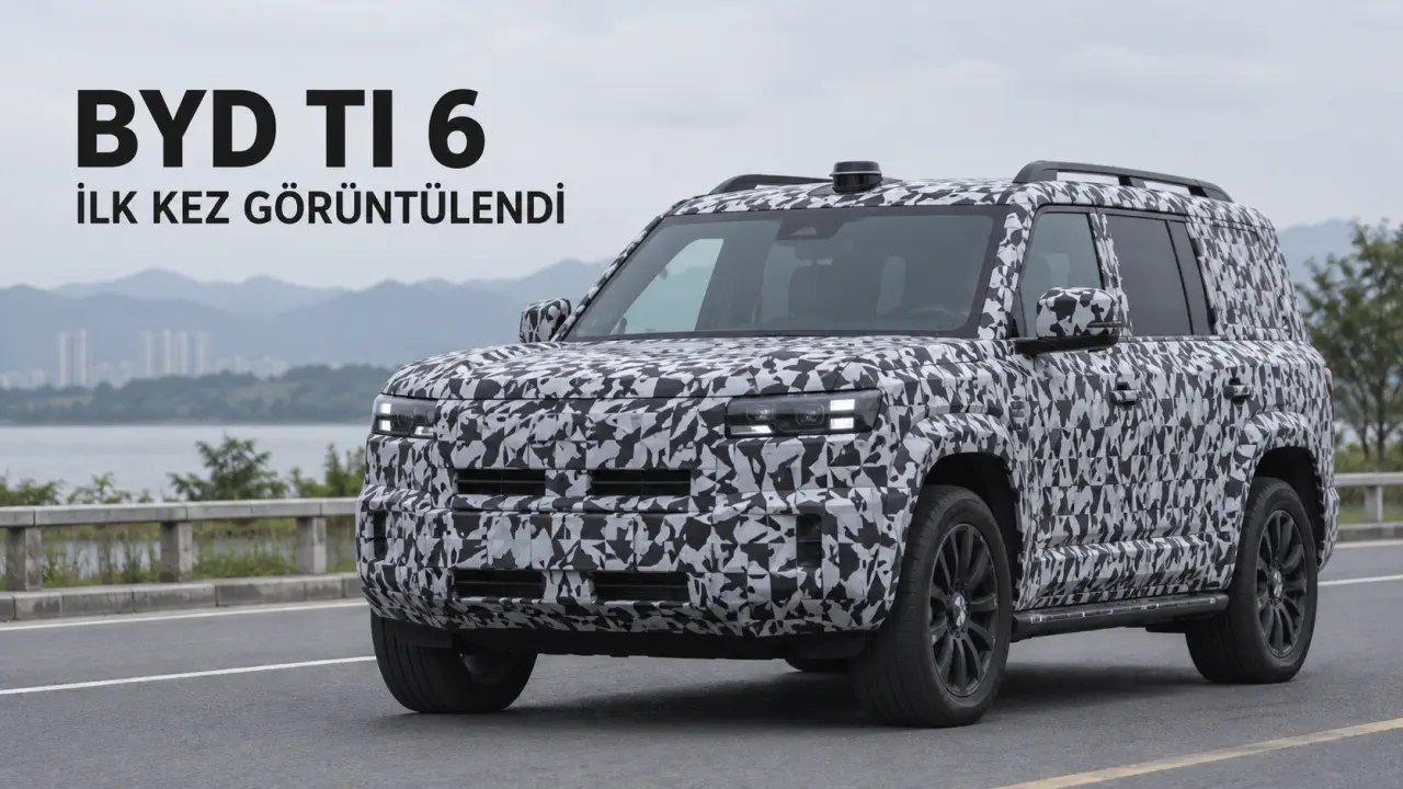 BYD Ti 6 İlk Kez Görüntülendi: 4,8 Metrelik SUV, Ti 7’den Daha Ucuz Olacak