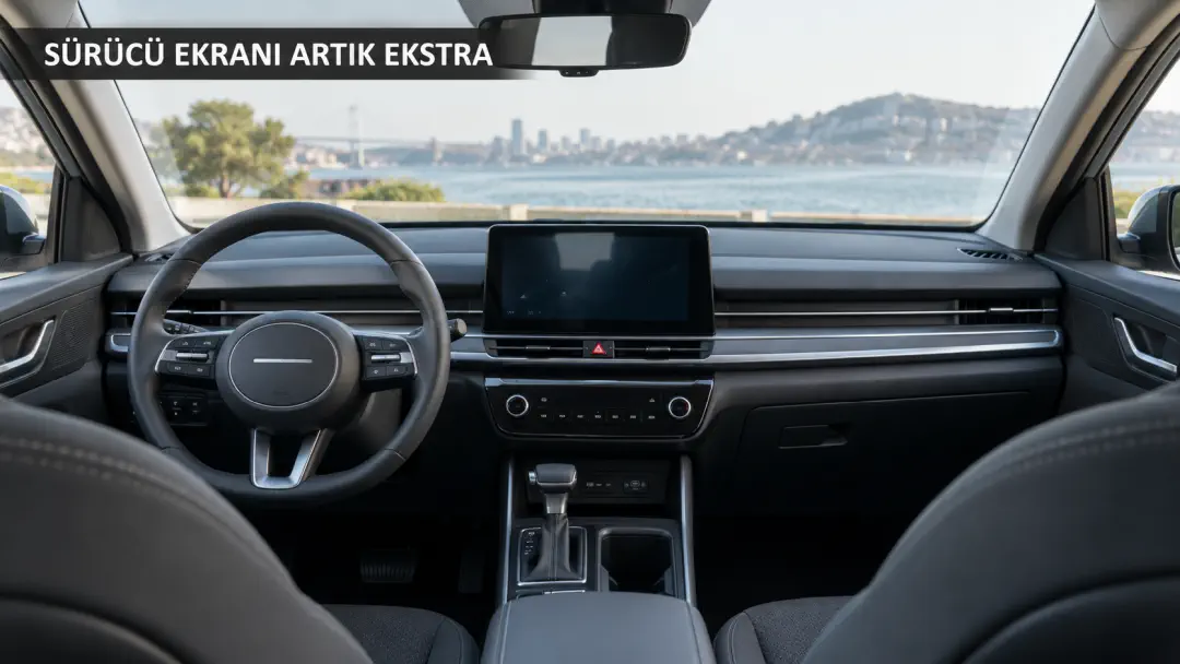 Hyundai’den Tartışmalı Karar: Baz Modellerde Sürücü Ekranı Artık Standart Değil