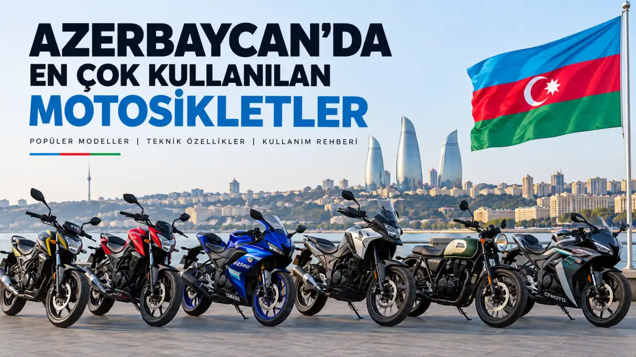Azerbaycan’da En Çok Kullanılan Motosikletler: Popüler Modeller, Teknik Özellikler ve Kullanım Rehberi