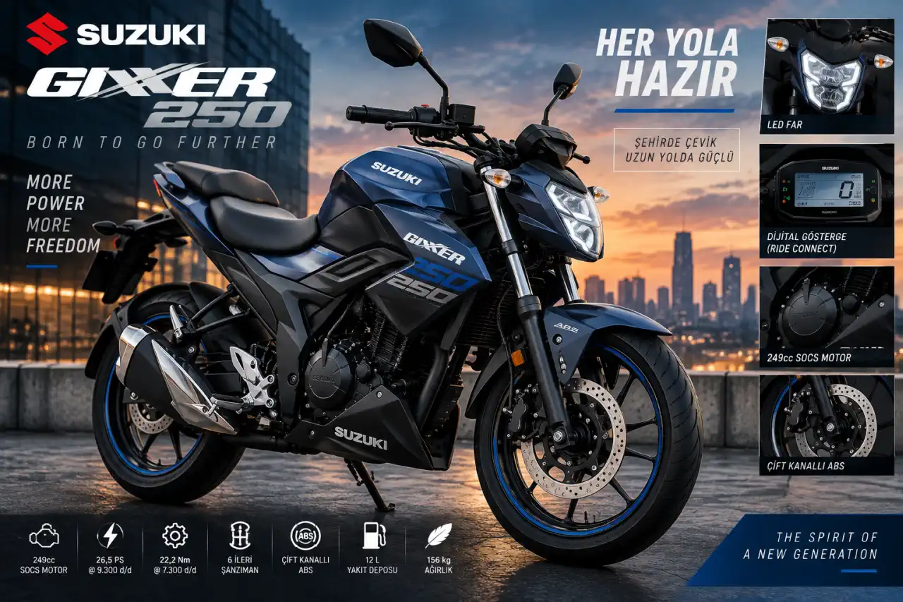 Suzuki Gixxer 250 Alınır mı? Teknik Özellikleri, Kronik Sorunları ve Kullanıcı Yorumları