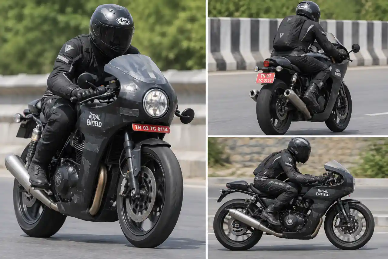 Yeni Royal Enfield GTR 750 Lansmana Yaklaşıyor: Chennai’de Üretime Yakın Haliyle Görüntülendi