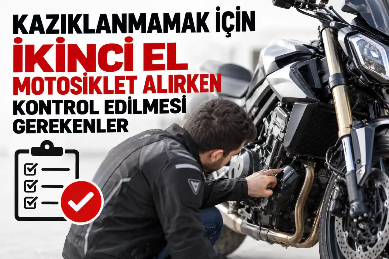 Kazıklanmamak İçin İkinci El Motosiklet Alırken Kontrol Edilmesi Gerekenler: Parayı Vermeden Önce Bunlara Bakın